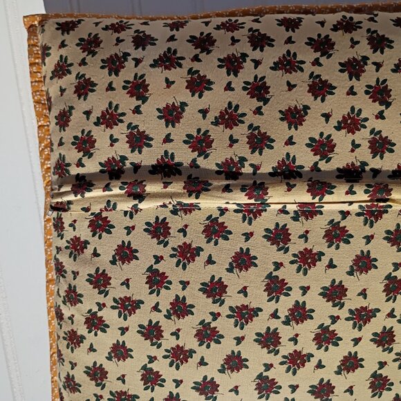 SOLD - Teddy Bear Plush Throw Pillow Vintage Handcrafted 16 x 17 Kids Room - Picture 7 of 11